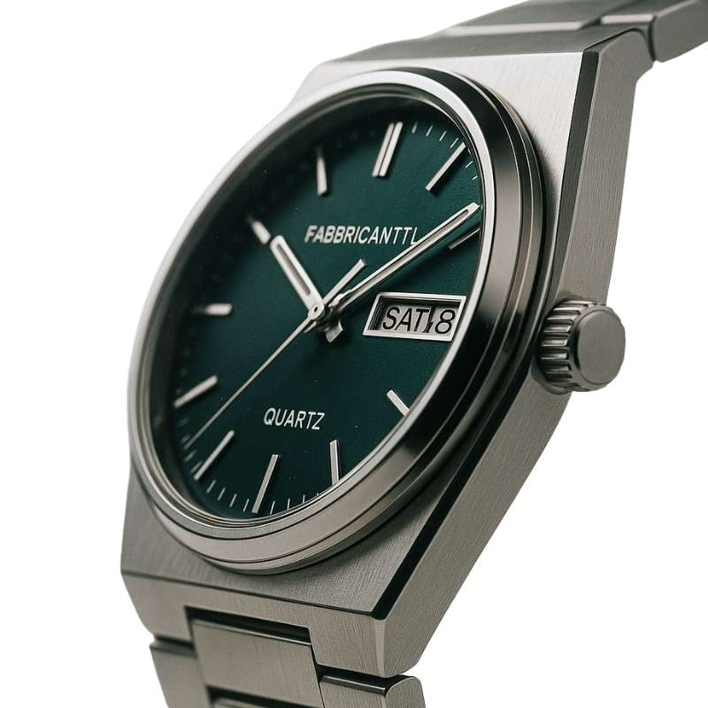 Relógio masculino aço inoxidável Fabbricantti