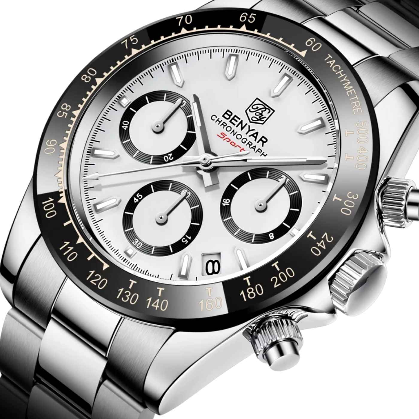 cronógrafos relógio masculino zoom close fabbricantti cronogratto